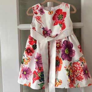 Nordstrom spring/summer floral dress toddler girl